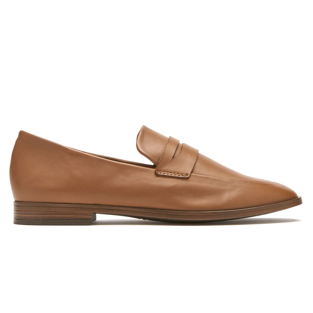 Mocassins Mulher Rockport Perpetua Classic Penny Marrom,Portugal LIQBV-8709